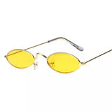 Vintage Small Oval Sunglasses