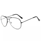 Oversized Clear Glasses