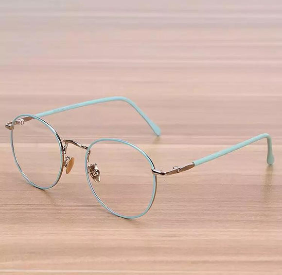Women's Vintage Metal Eyeglasses
