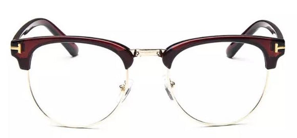 Vintage SquareClear Glasses Optical Spectacle Frame
