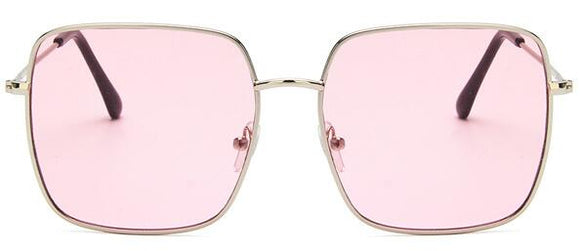 Oversize Square Frame Vintage Eyewear