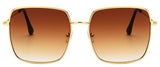 Oversize Square Frame Vintage Eyewear