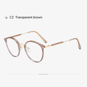 Titanium anti blue ray glasses