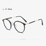 Titanium anti blue ray glasses