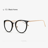 Transparent Vintage Optical Eyeglasses