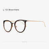 Transparent Vintage Optical Eyeglasses