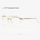 Transparent Vintage Optical Eyeglasses