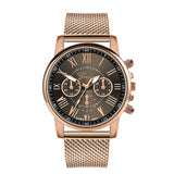 Stainless Steel Quartz Wrist Watch