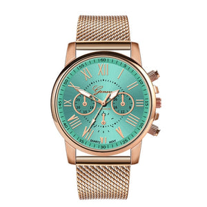 Stainless Steel Quartz Wrist Watch