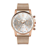 Stainless Steel Quartz Wrist Watch