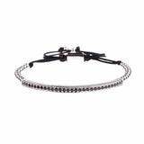 Black Zircon Copper Beads