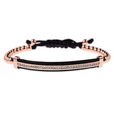 Black Zircon Copper Beads