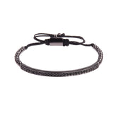 Black Zircon Copper Beads