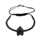 Black Zircon Copper Beads