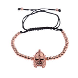 Black Zircon Copper Beads