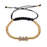 Black Zircon Copper Beads