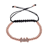 Black Zircon Copper Beads