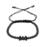 Black Zircon Copper Beads