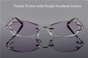 Chashma Trimmed Rimless Glasses