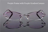 Chashma Trimmed Rimless Glasses
