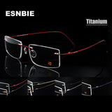 Rimless Titanium Glasses