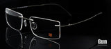 Rimless Titanium Glasses