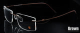 Rimless Titanium Glasses